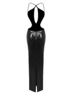 BRIDGET Sequins Maxi Dress