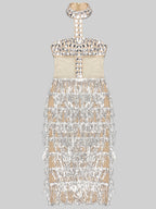 NAPPA Sequin Tassel Dress