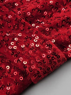RETA Feathers & Sequins Mini Dress