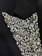 AMANZE Crystal Embellished Blazer Mini Dress