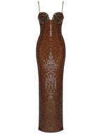 UMMA Sequins Maxi Dress
