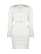 DONDI Fringed Mini Dress