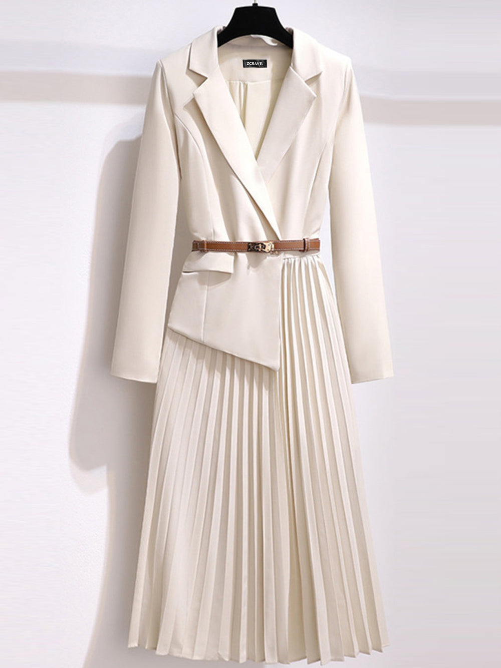 PETCHA Pleated Midi Dress