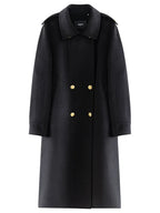 British Style Wool Red Coat