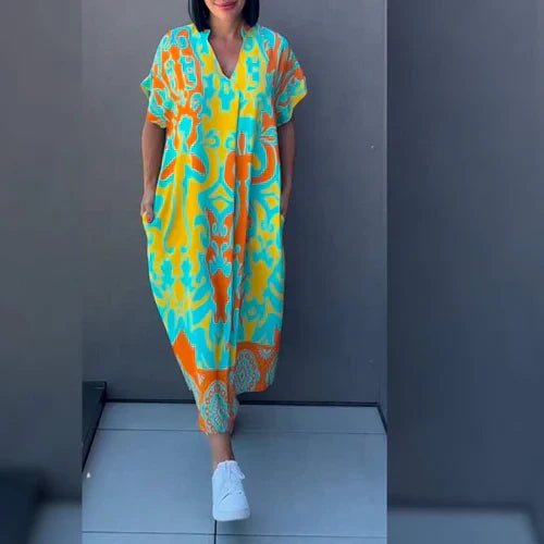 Elegant Guadalupe Relaxed Womens Maxi Dress for Modern Fashion Wear