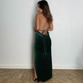 DressBetty - Velvet Slip Swinging Collar Prom Dresses