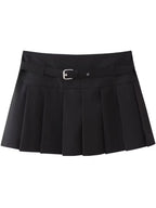Zlata Pleated Mini Skirt