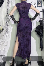Gothic Qipao Style Gothic Dress