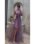 Maddalena Statement Dress with Long Sleeves Occasion Edit