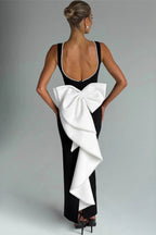 Elegant Bow Slim Fit Party Dress