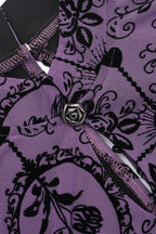 Vintage Purple Gothic Dress