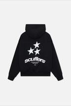 Grunge Star Print Streetwear Hoodie