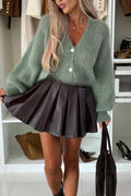 SWETER KARDIGAN Z MOHEREM SHELLEY MATCHA