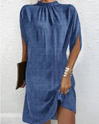 Charlotte Chic Women's Batwing Sleeve Dress Lightweight, , and Versatile Fabric Silhouette Collection