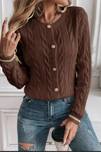 Elegant French Style Knit Sweater