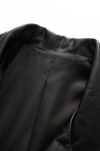 Weathered Leather Flight Jacket