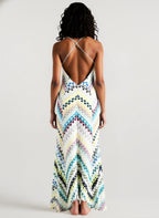 Boho Bodycon V Neck Cami Vacation Dress