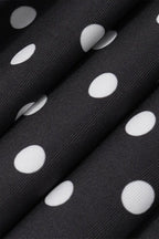 Halter Backless Polka Dot Mini Dress