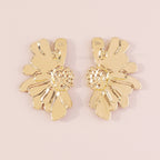 Retro Alloy Floral Pattern Earrings