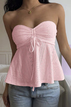 Sweet Sexy Corset Bodycon Sleeveless Crop Top