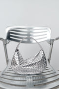 WOVEN EFFECT HANDBAG