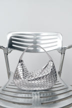 WOVEN EFFECT HANDBAG