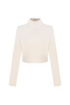 Leia High Neck Button Bell Sleeve Top and Cutout Waist Metal Pocketed Flare Pants Set