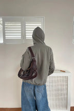 Star Colorblock Fleece Hoodie