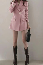 Elegant Pocket Office Blazer