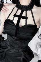 Subculture Maxi Gothic Dress