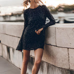 Zephyrin Effortless Dress with an Open Back Evening Wear Edit