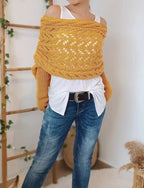 Knitted Wrap Shrugs For Women