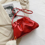 Metallic Pouch Clutch Bag