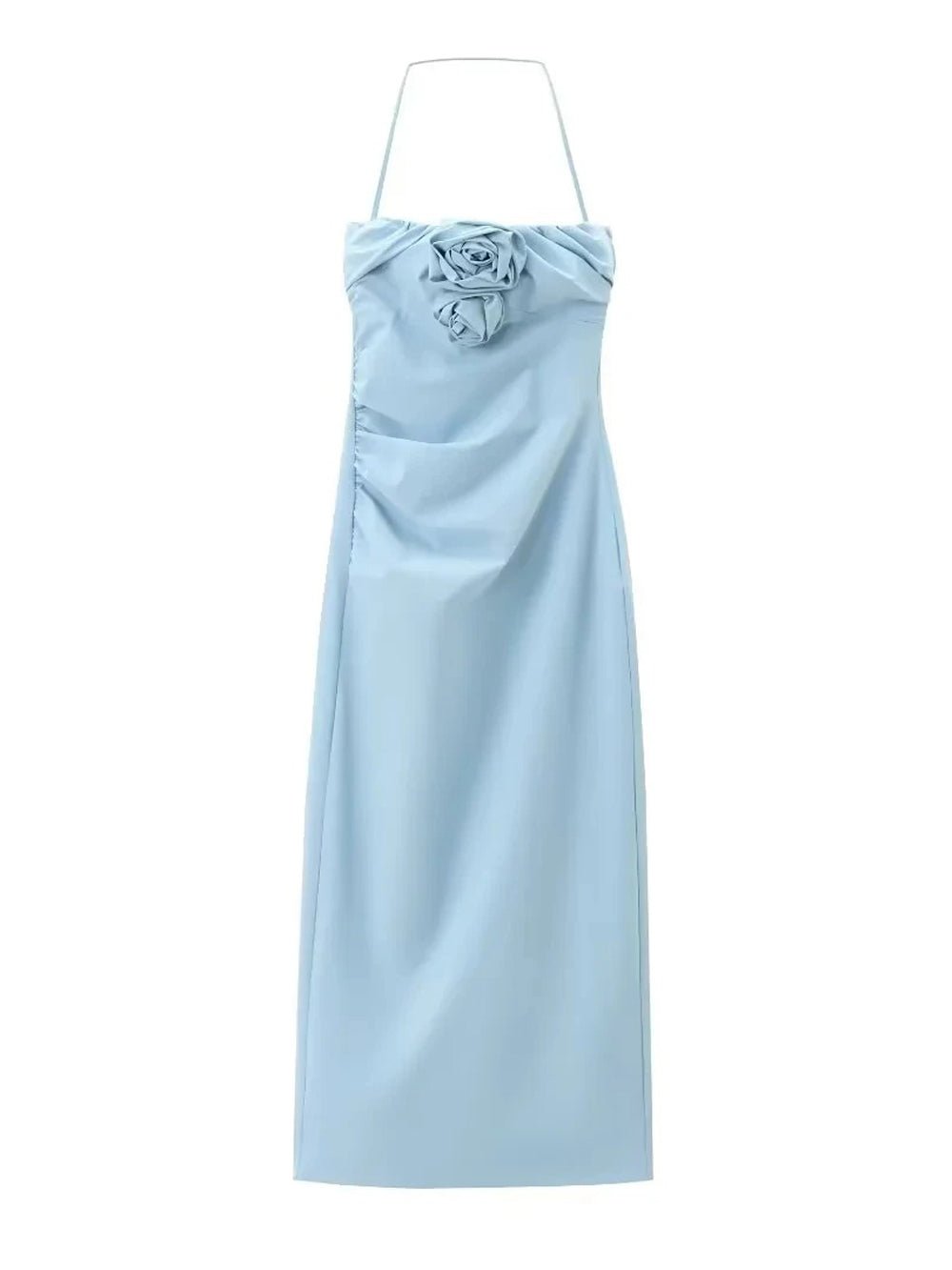 Audrey Floral Sleeveless Midi Dess
