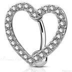 AB Butterfly Lunar Pink Gothic Belly Ring