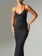 Abbey Backless Sleeveless Maxi Dress