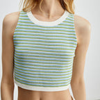 Cassandra Cropped Sleeveless Sweater