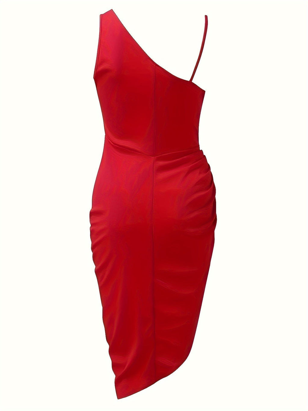 Beatriz Minimalist Asymmetrical Cocktail Dress Statement Occasion Edit