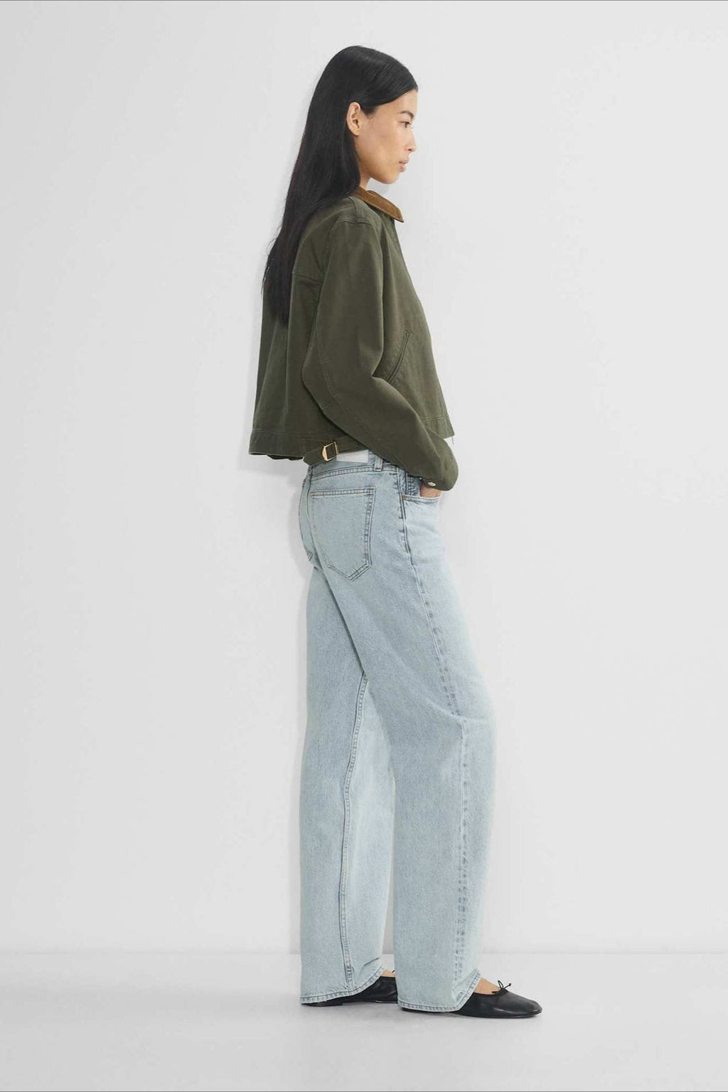 American Vintage Utility Cropped Coat