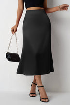 Mermaid Tail Satin Skirt