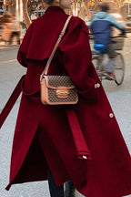 Oversized Double Breasted Overcoat