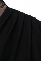 Strapless Lace-Trimmed Split Bodycon Party Dress