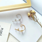 Adorable Feline Clip On Ear Cuff Wrap Earring