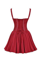 Mónica Chic Lace Corset Mini Puff Dress Premium Wardrobe Essential