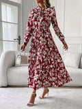 Alaia Long Sleeve Midi Dress