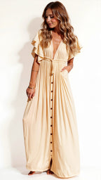 Teresa Exclusive Dress Casual Ruffles Elevated Occasion Wear