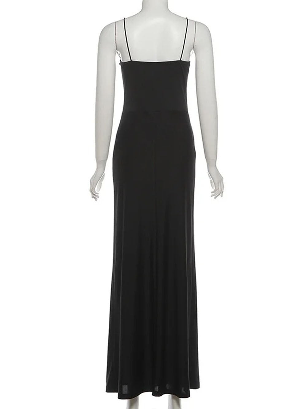Alessia Lace Spaghetti Maxi Dress
