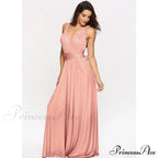 Alexandra Satin Lace Charming Back A-Line Dress
