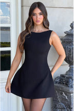 Alicia Elegant Mini Dress