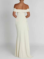 Alicia Off Shoulder Bodycon Maxi Dress